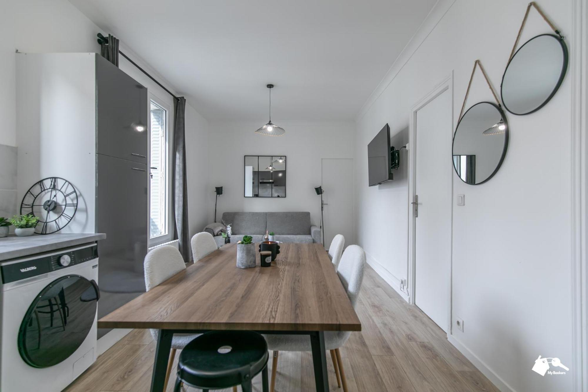 Mba - Bobillot - Splendide Appart - Proche Vincennes Montreuil  Bagian luar foto